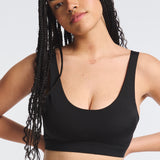 Bikini-Top mit Push-up-Effekt Schwarz